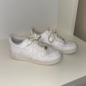 Nike Air Force 1 White Sneakers Women’s size 8.5